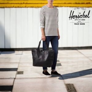 Herschel Supply Bad Hills Pebbled Leather Alexander Tote - Unisex